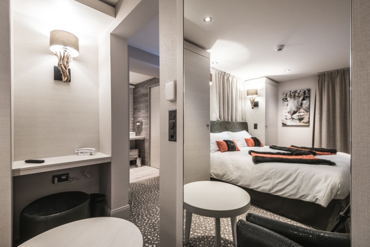 Deluxe Double room with balcony and with mountain view