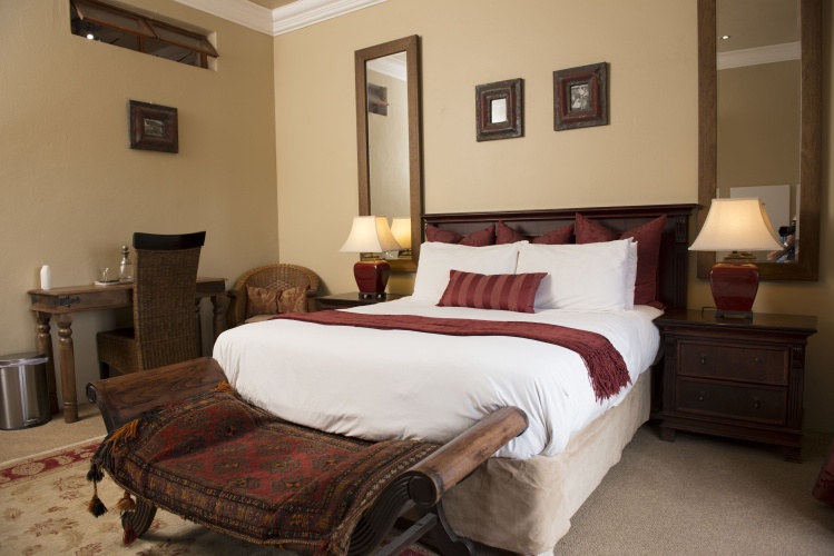 Deluxe Double room with balcony and with garden view