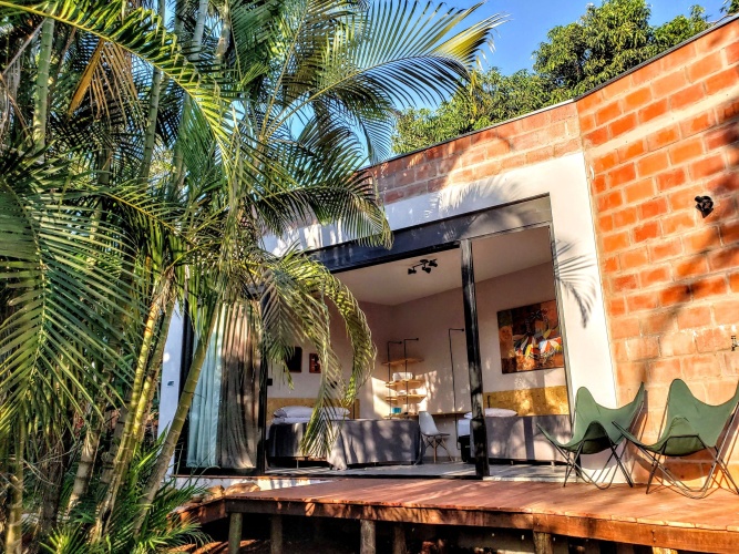1 Bedroom Bungalow with garden view