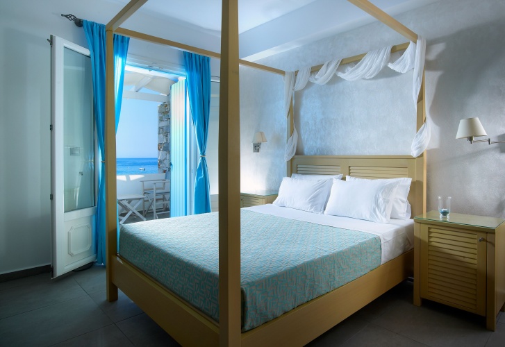Deluxe Double room with balcony and with sea view