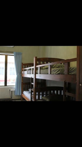 Bed in Dorm with view