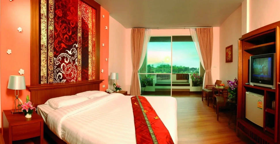 Deluxe Double room with balcony and with view