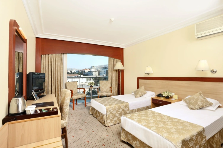 Standard Twin room with city view