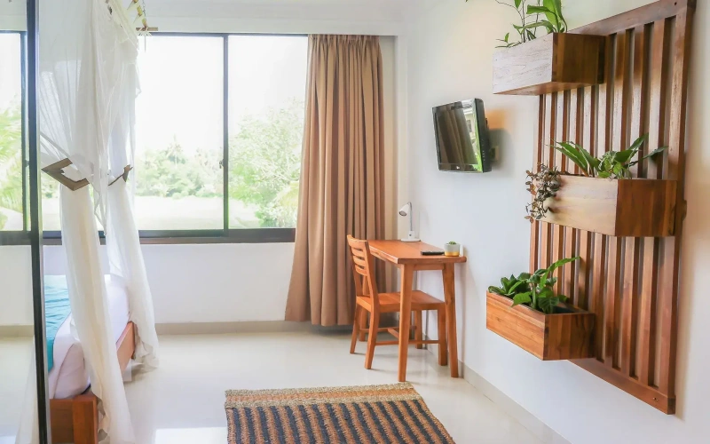 Standard Double room with balcony and with view