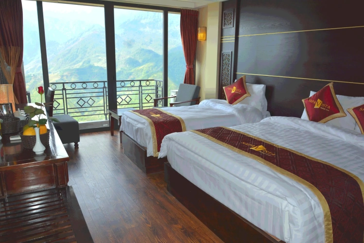 Standard Triple Family room with balcony and with view