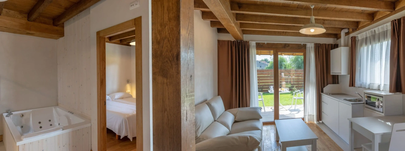 1 Bedroom Suite with garden view