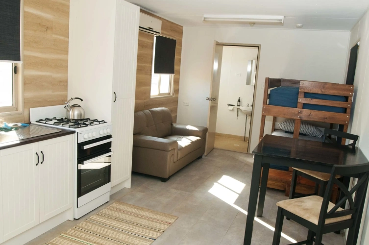 2 Bedrooms Family Chalet with river view