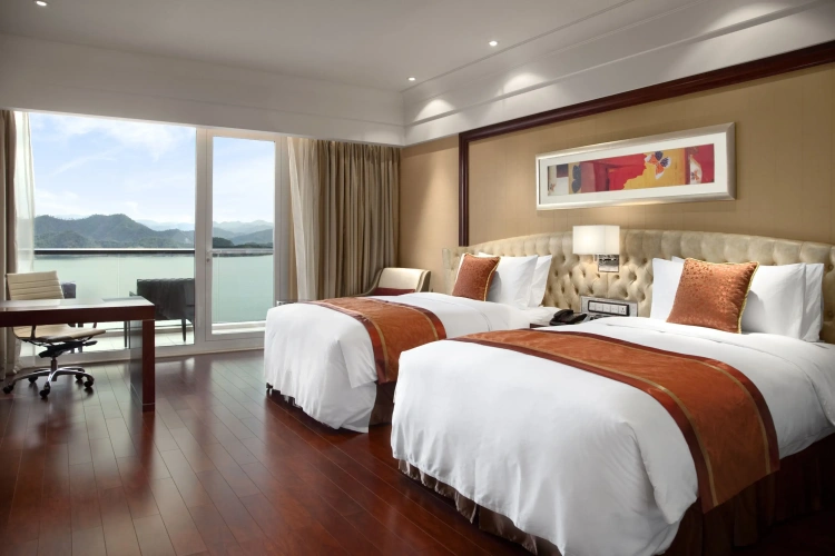 Standard Twin room with lake view