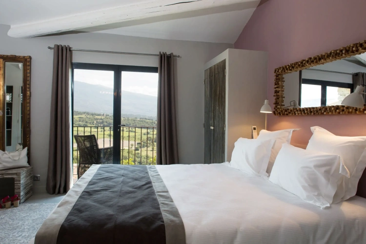 Deluxe room with balcony and with view