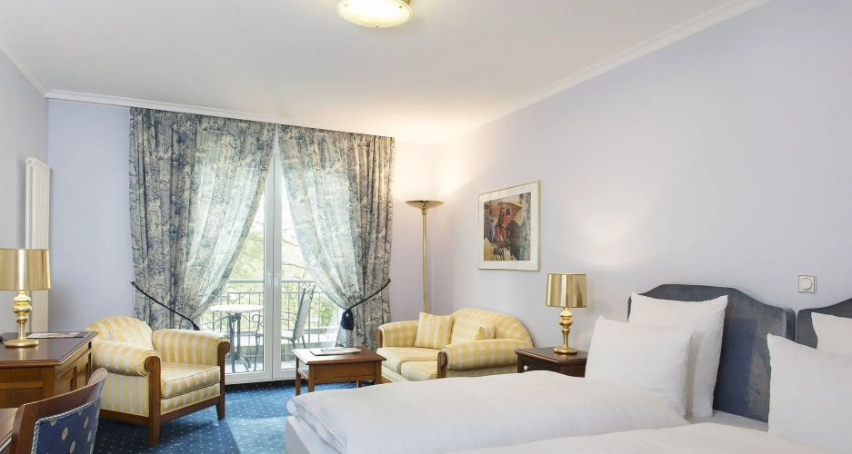 Deluxe Twin room with park view