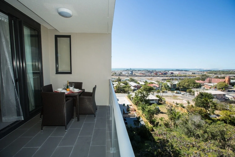 2 Bedrooms Family Apartment with balcony and with view