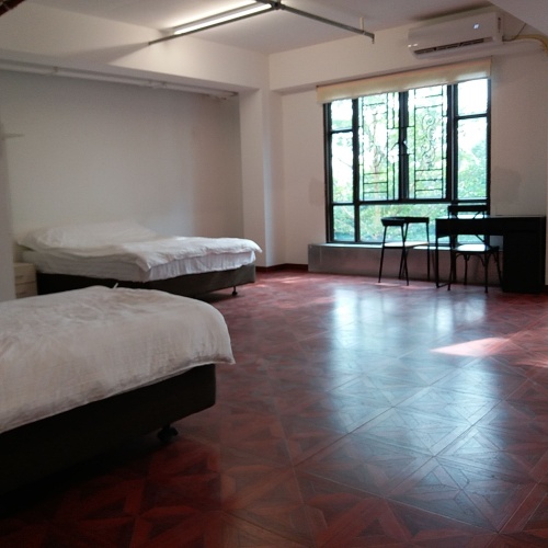 Standard Quadruple room with view