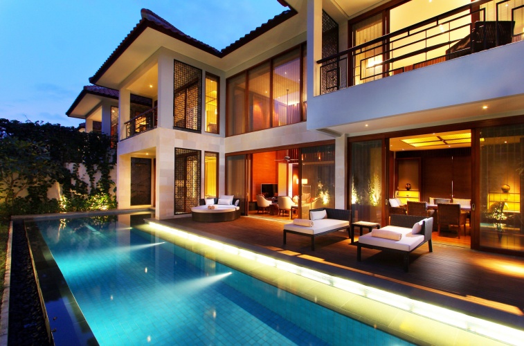 2 Bedrooms Double Villa with garden view