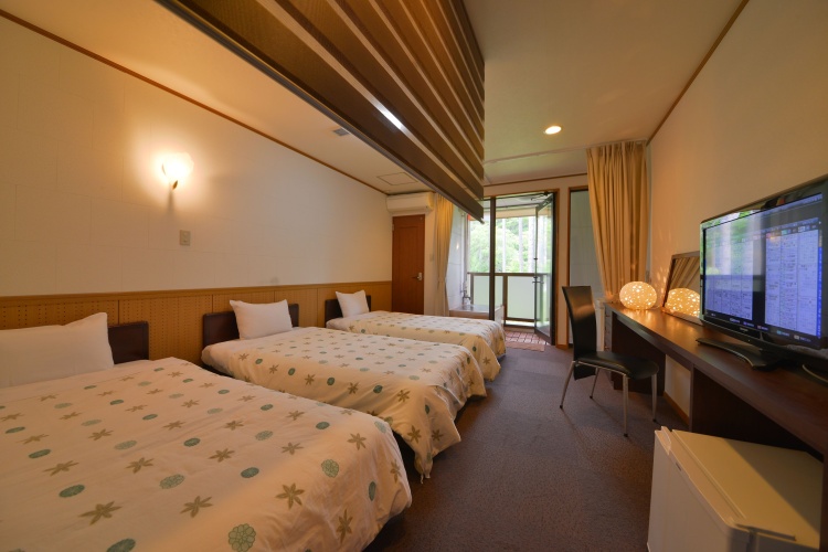 With Open-Air Bath Triple room