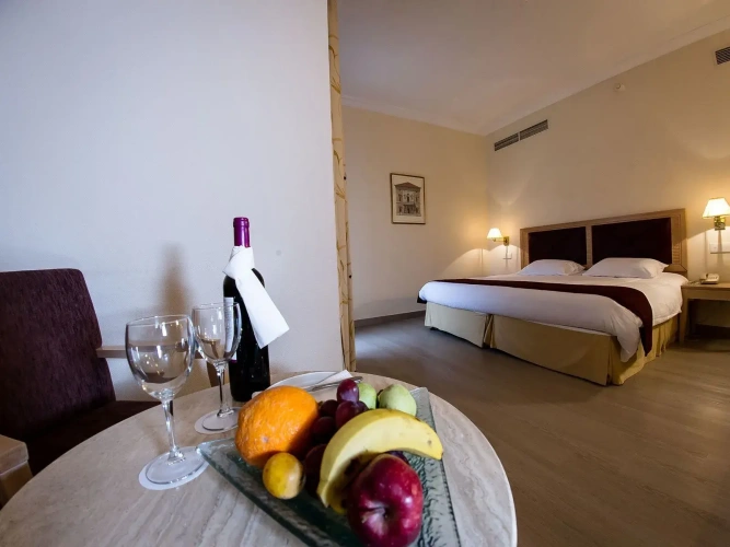 Junior Suite with balcony and with view