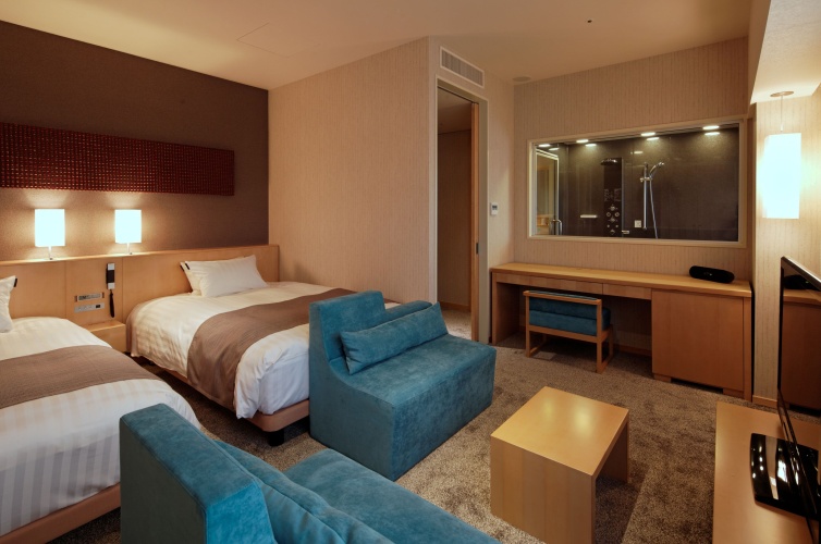 Executive Twin room with mountain view