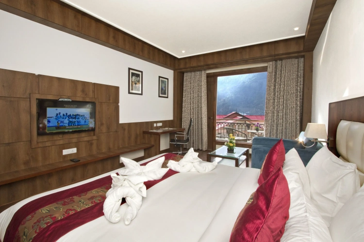 Double Chalet with balcony and with view