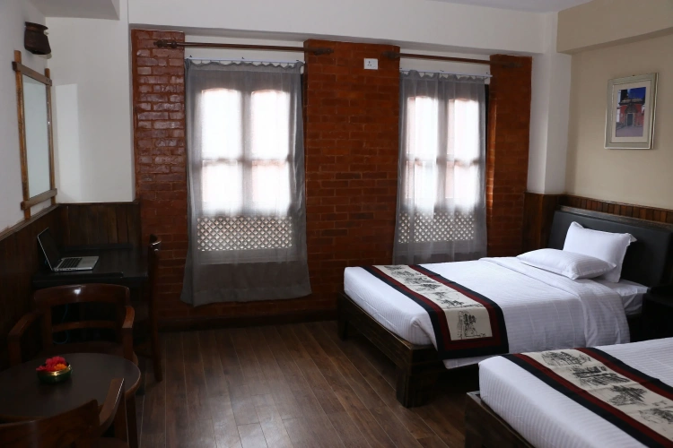 2 Bedrooms Standard Double room with garden view