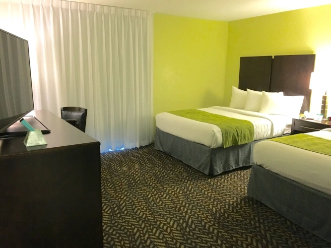 Deluxe Quadruple room with bay view