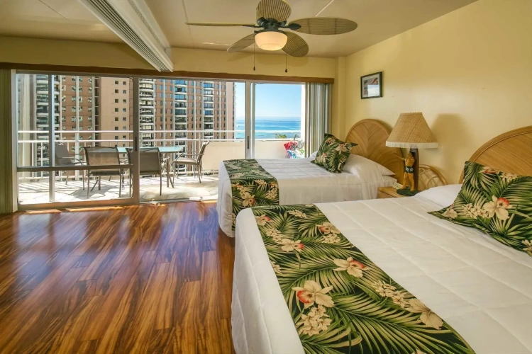 2 Bedrooms Standard room with balcony and with ocean view