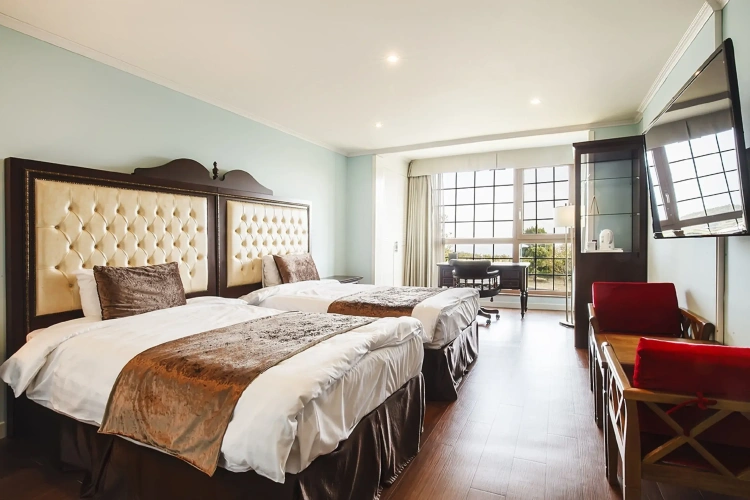 Standard Twin room with ocean view