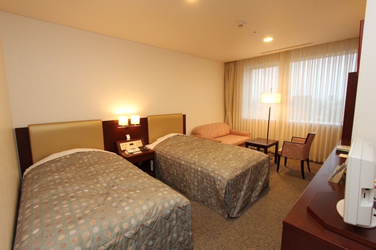 Standard Twin room with river view