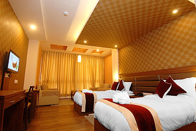 Deluxe Double room with mountain view