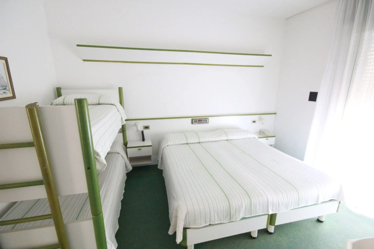 Standard Quadruple room with balcony