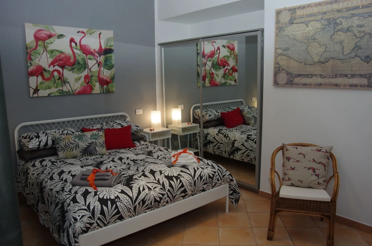 Standard Double Basement room with garden view