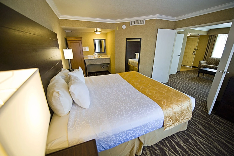Executive Double Suite with courtyard view