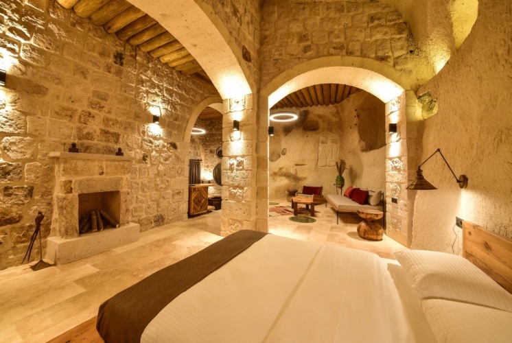 Castle with fireplace Double Suite
