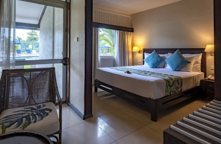 Deluxe Double room with pool view