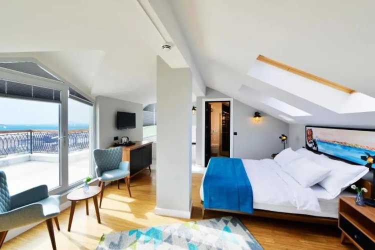 Penthouse with Terrace and Jacuzzi Double room