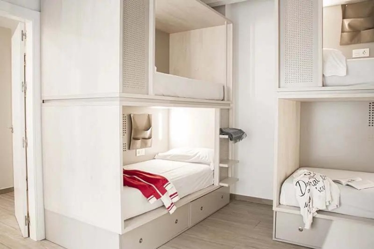 Bed in Dorm