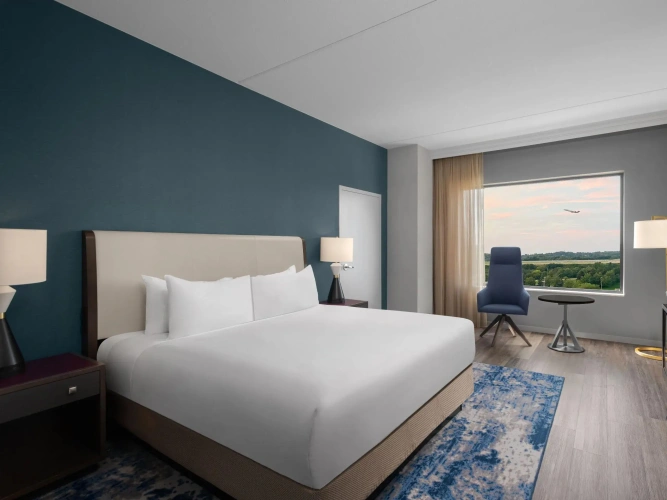 Accessible Double High Floor room