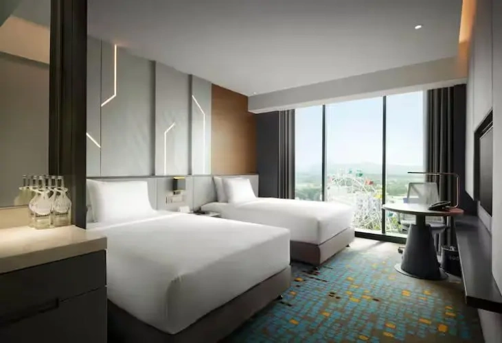 Deluxe Twin room with park view