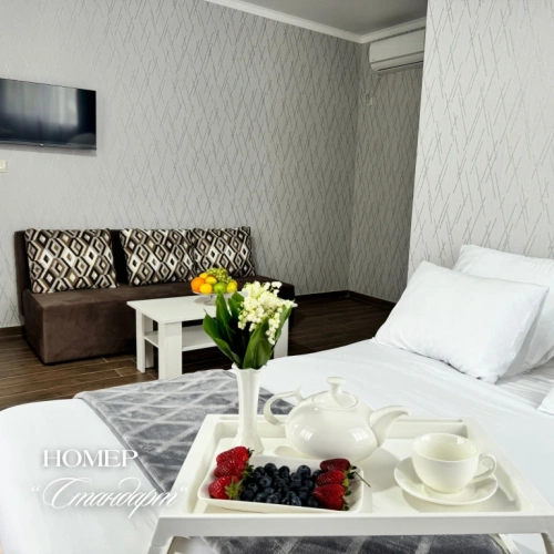 Standard Double room with balcony and with view