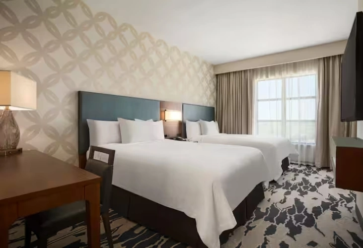 2 rooms Hearing Accessible Twin Suite