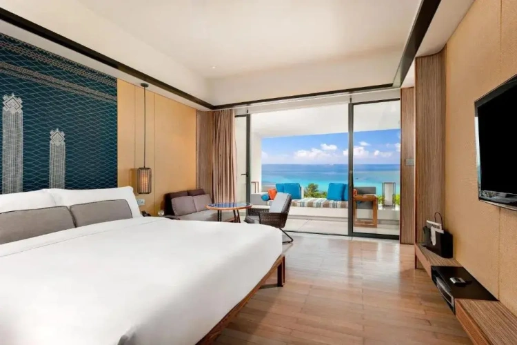 Classic High Floor Double room with ocean view