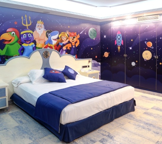 Space Themed Family room