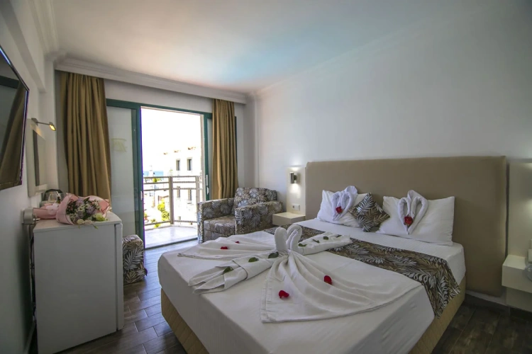 Standard Double room with pool view