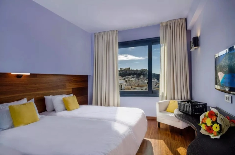 Deluxe Acropolis View Twin room