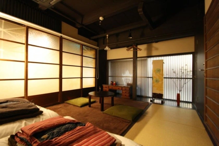 Soot bamboo Japanese-Style (2 Futons) room
