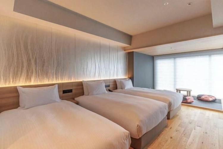 Moderate Tatami Space Triple room