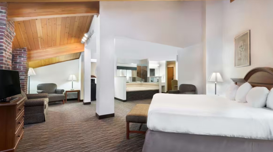 Superior Double Studio Suite with pool view