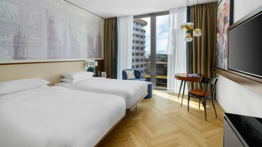 High Floor Twin room