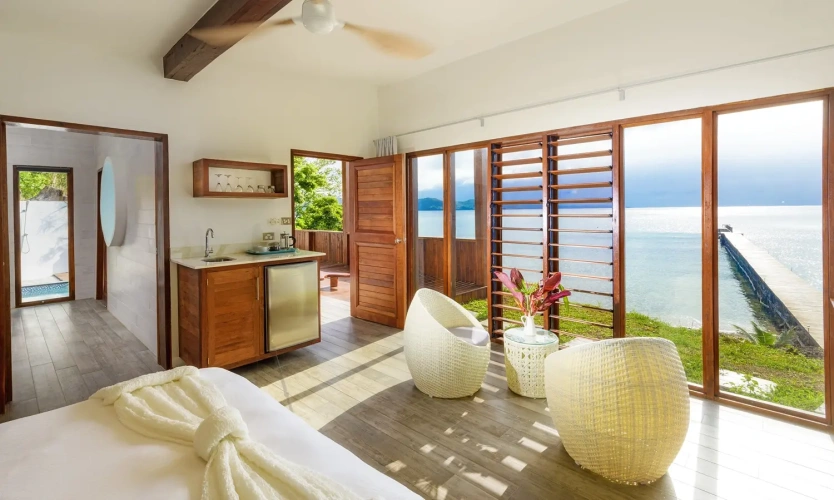 Double Retreat Villa oceanfront