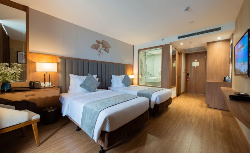 Deluxe Twin room with ocean view