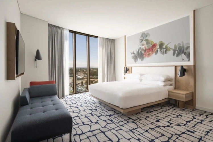 Double room with urban view