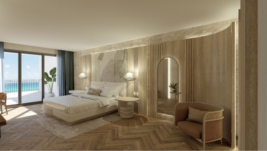 Presidential Double Suite with ocean view